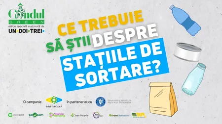 GÂNDUL GREEN. Geanin Șerban, președinte Asociația OIREP Ambalaje: „O cantitate cât mai mare de deșeu reciclabil trebuie să ajungă la reciclatori” | VIDEO