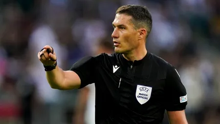 România are patru arbitri la EURO 2024! Lista completă a celor care vor conduce meciurile de la turneul final din Germania