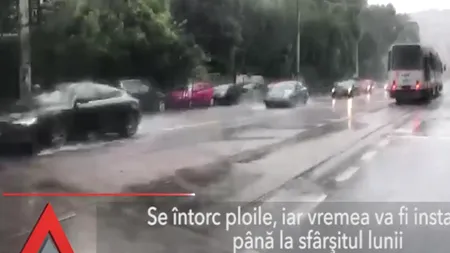 Se întorc PLOILE. Vremea va fi CAPRICIOASĂ până la sfârșitul lunii