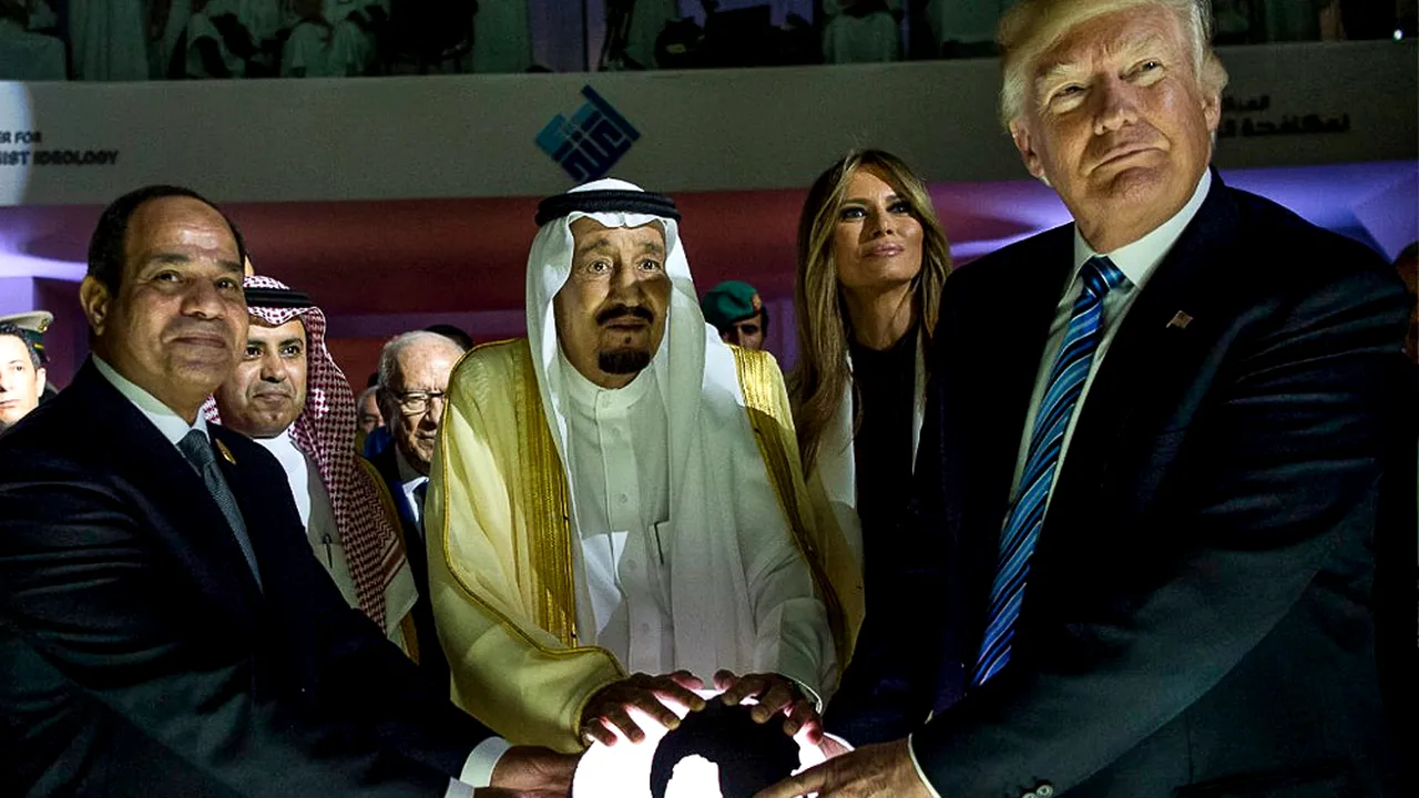 Donald Trump povestește cum a aflat, în timpul vizitei din Orientul Mijlociu, cine susține terorismul: 