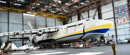 Ucraina construiește un avion gigant, cel mai mare din lume. Locația este ținută secretă