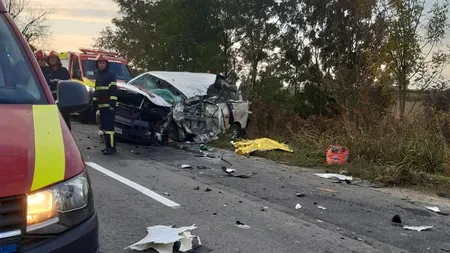 Accident cumplit în Dâmbovița. Două persoane au murit, iar alte șase au fost rănite