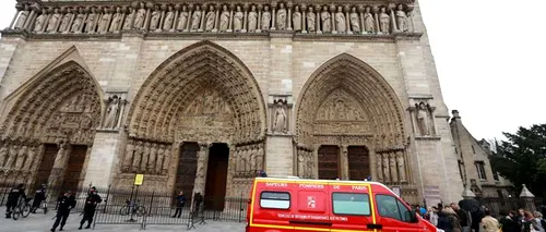 Catedrala Notre-Dame din Paris, evacuată după ce un bărbat s-a sinucis în fața altarului