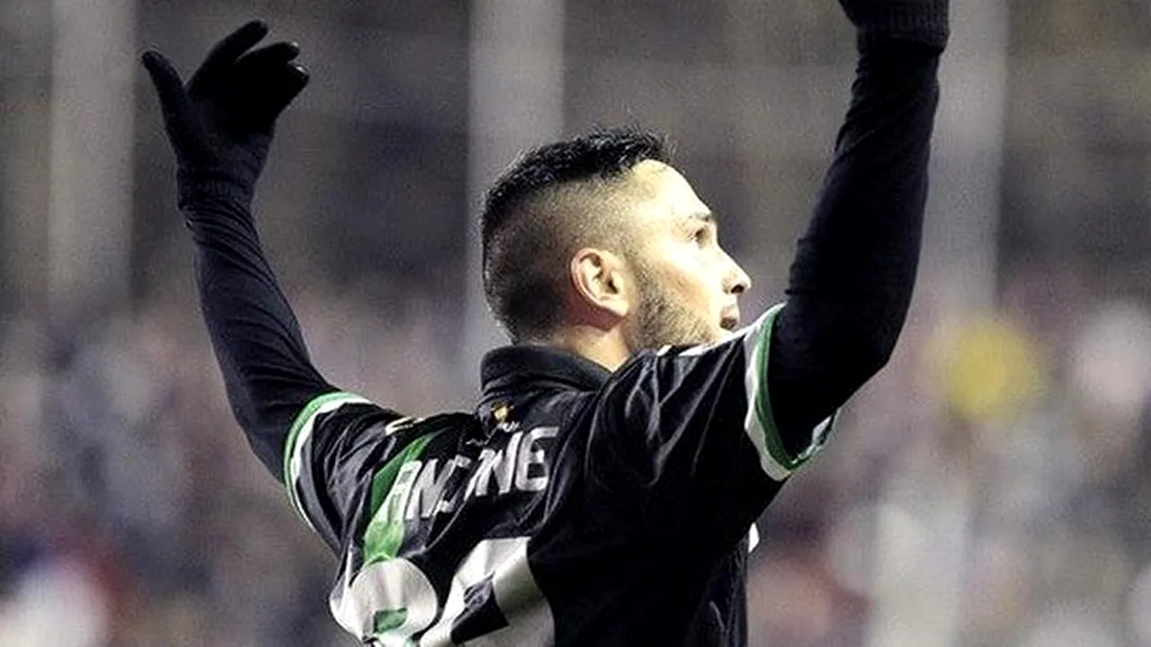 Florin Andone, două goluri și o pasă decisivă la debutul în naționala României