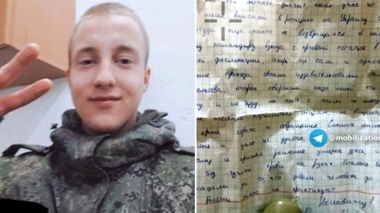 Povestea tragică a unui RECRUT rus care s-a sinucis: „Voi muri în țara mea, fără să am sânge străin pe mâini”