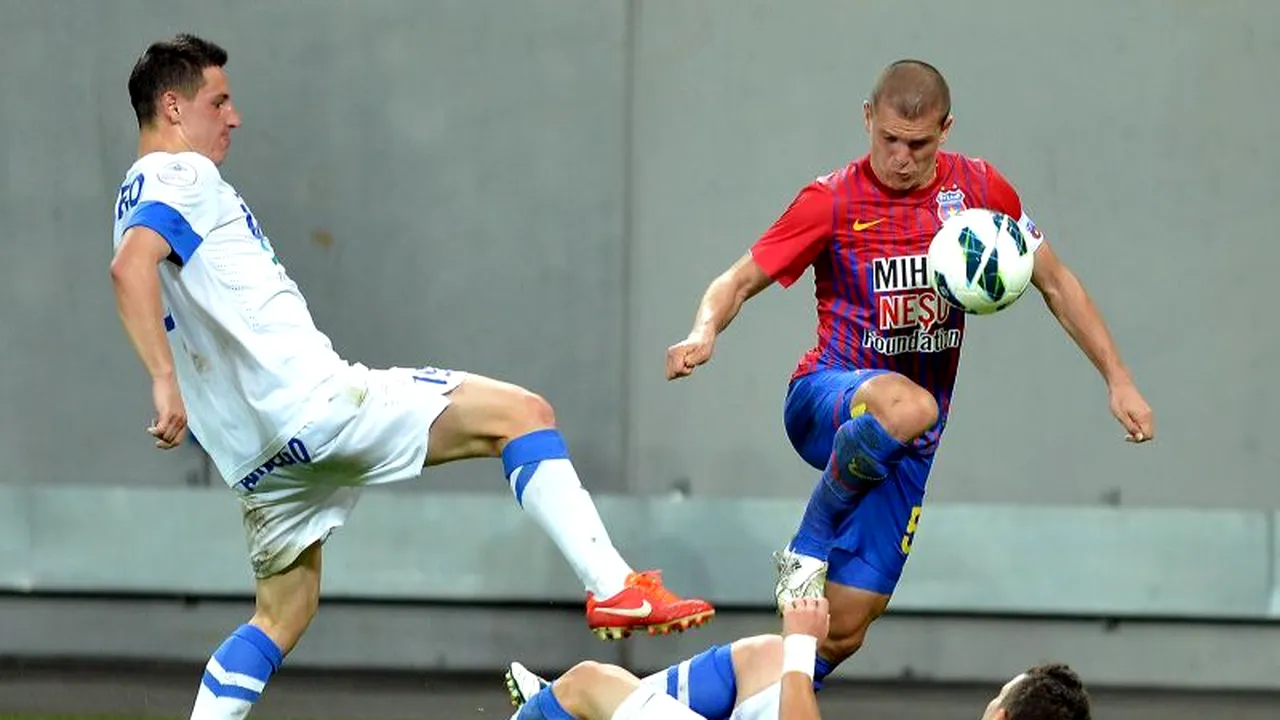 PANDURII - STEAUA LIVE în etapa a 15-a din LIGA 1