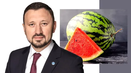 Ministrul Mircea FECHET și lubenițele de DĂBULENI: N-am nicio EMOȚIE să mănânc pepeni din piață