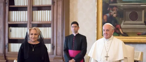 Precizarea <i class='ep-highlight'>Bisericii</i> Catolice după ce premierul Dăncilă a anunțat că Papa Francisc vine în România la anul. Ce s-a discutat, de fapt, la Vatican