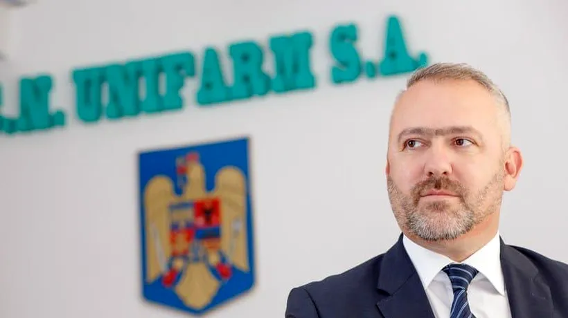 DECIZIE. Directorul general al Unifarm, Adrian Ionel, suspendat din funcție. Cine este înlocuitorul acestuia