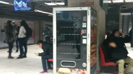 DISPAR automate de sendvișuri și ATM-urile bancare din stațiile de metrou