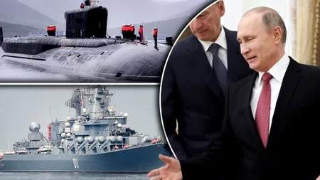 Vladimir Putin a fost informat că flota nucleară a Rusiei este pregătită de luptă și desfășoară misiuni în diverse regiuni ale globului