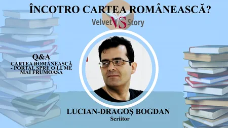Autorul Lucian-Dragoș Bogdan, invitat în cadrul Încotro cartea românească?: „M-aș bucura să existe mai multe proiecte care să susțină în mod real autorii români”
