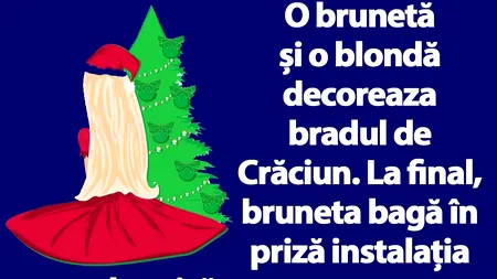 BANCUL ZILEI | Cum decorează blondele și brunetele bradul de Crăciun