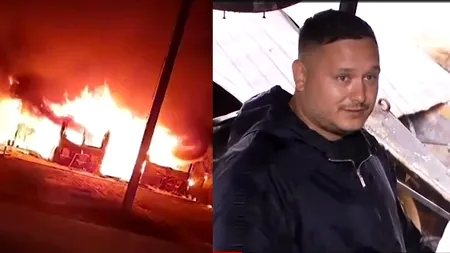 Un bar, deținut de un candidat al partidului AUR la alegerile locale, a fost mistuit de flăcări: 