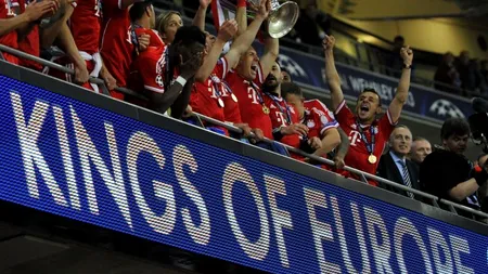 Bayern Munchen a învins Borussia Dortmund cu 2-1 și a câștigat trofeul UEFA Champions League