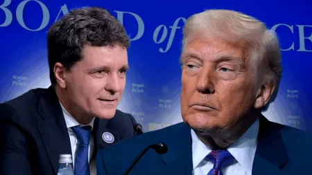 Nicușor Dan râde când vorbește de rezultatele președintelui american Trump în ceea ce privește pacea