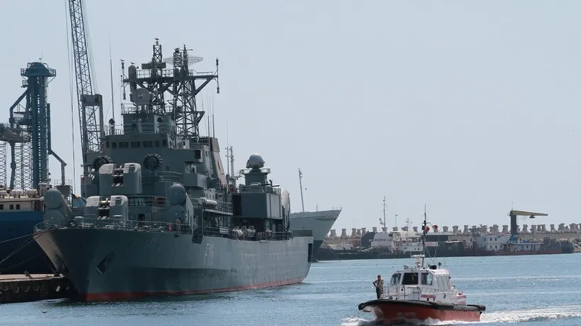 Șase nave de război care fac escală în Portul Constanța vor putea fi vizitate
