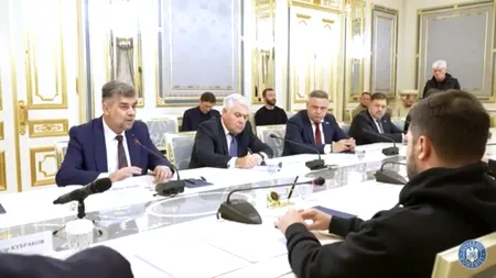 VIDEO | Marcel Ciolacu s-a întâlnit cu Zelenski la Kiev. „Apreciez sprijinul în decizia privind limba română”