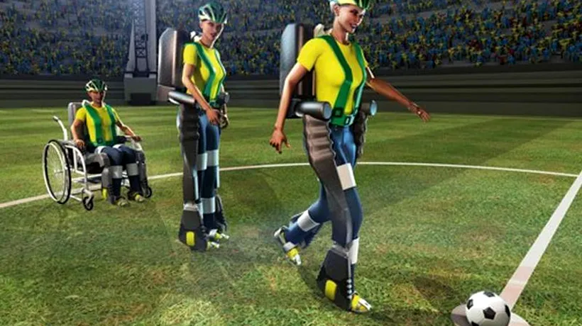 Lovitura de start a Cupei Mondiale va fi dată de o persoană paralizată, echipată într-un costum „Iron Man