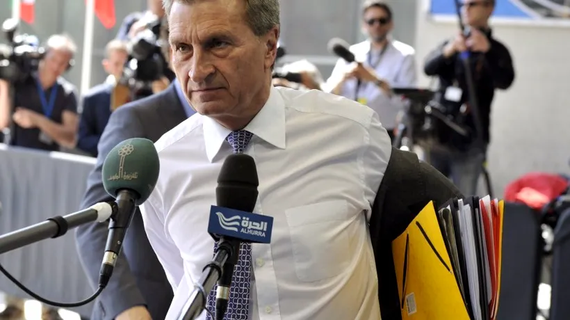 Comisarul european Günther Oettinger: România, Italia și Bulgaria sunt aproape neguvernabile. Reacția României