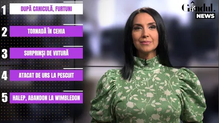 GÂNDUL NEWS. Avertizări de vreme severă în aproape toată țara - VIDEO