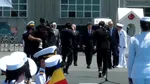 Nicușor Dan participă, alături de Recep Erdogan, la ceremonia pentru intrarea în serviciu a corvetei „Contraamiral August Roman”