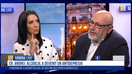 GÂNDUL LIVE. Cristian Andrei, neuropsihiatru: Anxietatea este întunericul din față / Când un om are un surplus, caută dificultatea