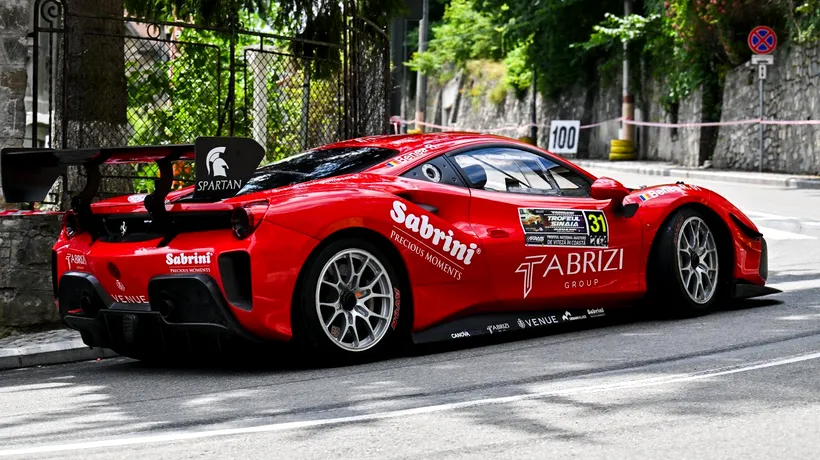 E super rally în weekend la Timișoara. Radu Benea, printre favoriți cu Ferrari 488 Challenge