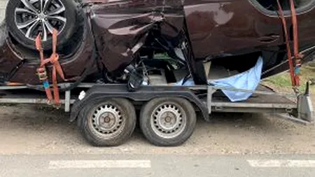 Medicul beat care a spulberat barierele de cale ferată de la Brănești și s-a răsturnat cu mașina a fost reținut