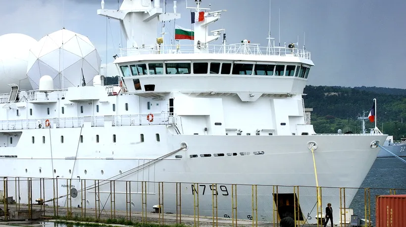 Rusia anunță că o navă militară franceză va ajunge în Marea Neagră peste câteva zile