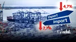 INS: Exporturile au scăzut cu 4,7% iar importurile au scăzut cu 7,7%, în ianuarie 2026, faţă de 2025. Deficitul balanţei comerciale a scăzut cu 15,5%