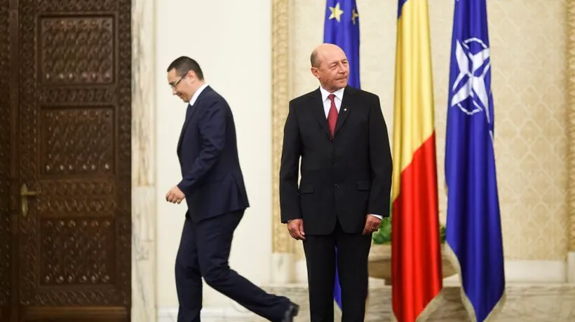 TRAIAN BĂSESCU: nu sunt un președinte care se bagă sub birou ca să nu fie suspendat