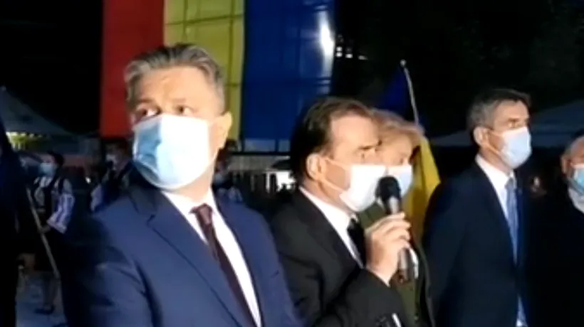 Ludovic Orban, huiduit în județul Neamț. Cum a reacționat premierul (VIDEO)
