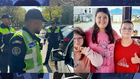 Cei trei copii dispăruți din Hunedoara, în CONSEMN la FRONTIERĂ. Dosar penal pentru SECHESTRARE