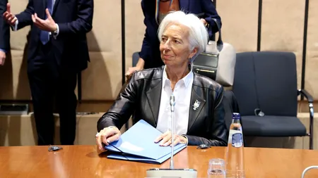 Lagarde: BCE va menține nivelul dobânzii de referință ”câteva trimestre”, în efortul de stabilizare a inflației în zona euro
