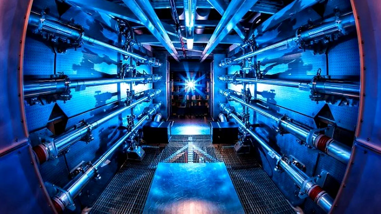 Cea mai puternică rază laser din lume. 