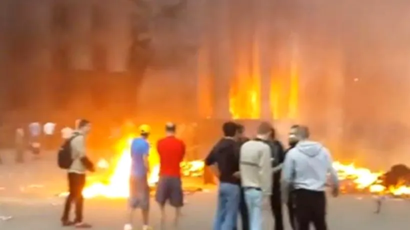 CRIZA DIN UCRAINA. Cel puțin 31 de morți într-un incendiu izbucnit după confruntările din orașul Odesa