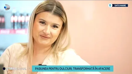 Afacerea de succes a unei tinere din Satu Mare. A renunțat la Farmacie și și-a urmat visul de a face prăjituri: „Toată lumea spunea că nu o să meargă”