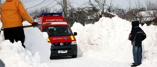 VREMEA. Două localități mai sunt izolate în Brăila; la Buzău au fost deszăpezite și ultimele două sate
