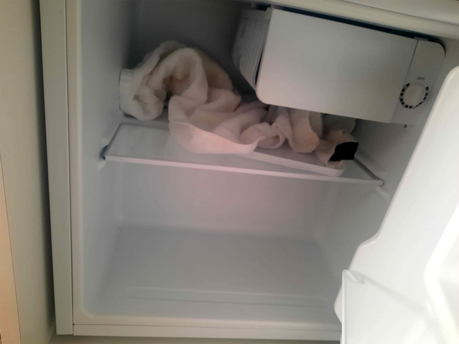 Pur și simplu ireal! Ce a găsit o turistă româncă în frigiderul din camera unui hotel de 3 stele din Eforie Sud