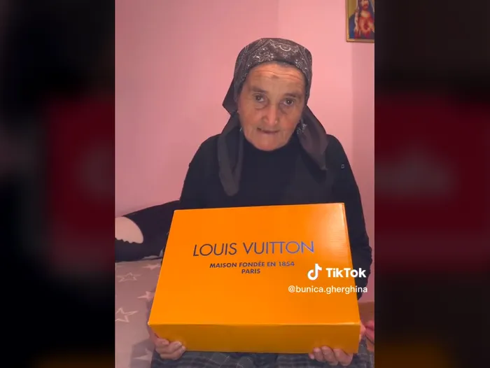Bunica Gherghina, influencer pe TikTok