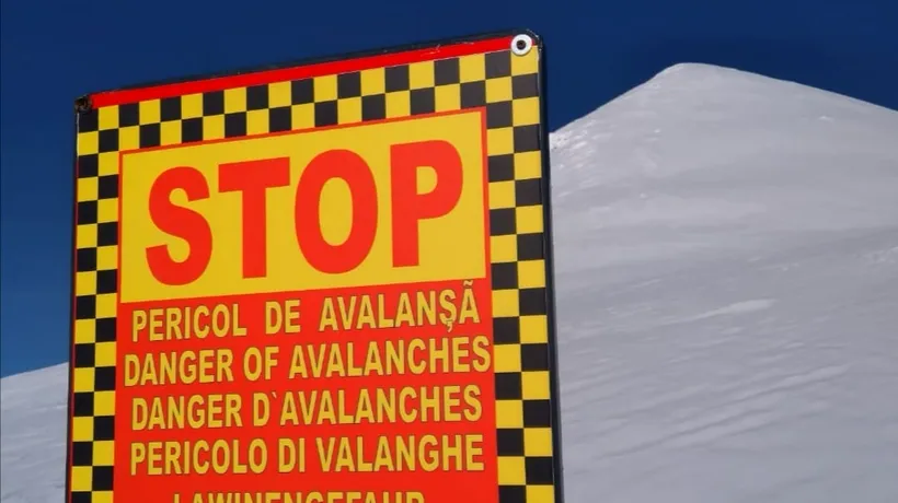 Avertizare ANM: Risc mare de avalanşe în Carpaţii Meridionali