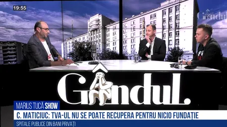 VIDEO Codin Maticiuc, despre modificarea legii referitoare la rambursarea TVA pentru fundații: „Vreau să las această lege și încă trei legi similare care să schimbe ceva pentru următoarele ONG-uri”