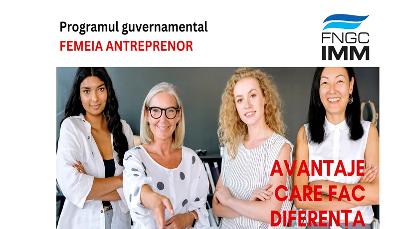 FNGCIMM susţine beneficiarii programelor Start-up Nation și Femeia Antreprenor (COMUNICAT)