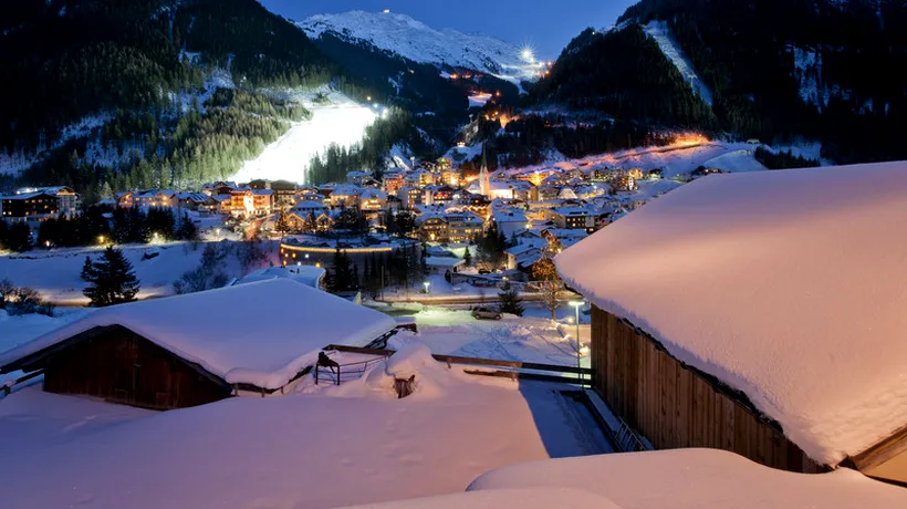 Stațiunile austriece preferate de împătimiții sporturilor de iarnă. Cât costă cazarea la începutul sezonului 2013 - 2014. Video