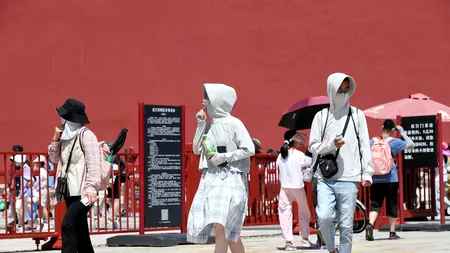 Record de temperatură în China. S-au înregistrat 52,2 grade Celsius într-o regiune din vestul țării