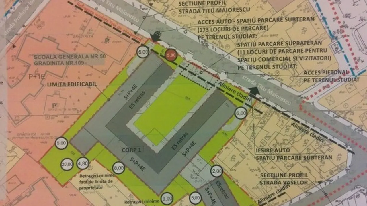 11 clădiri de lângă Parcul Obor, demolate pentru a ridica două blocuri de locuințe