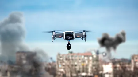 VIDEO | Risipă sau decizie înțeleaptă? Iată pentru ce au sacrificat ucrainenii o DRONĂ de sute de dolari în Avdiivka