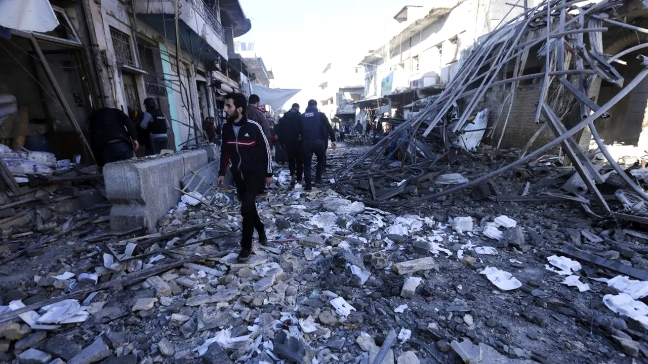 ONU trage un semnal de alarmă. Armata lui Bashar al-Assad bombardează spitale și tabere de refugiați. Sute de civili uciși!