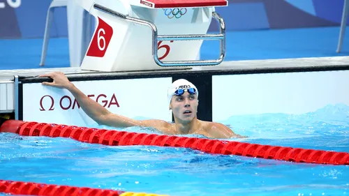 Jocurile Olimpice: David Popovici s-a calificat în finala probei de 100 de metri liber